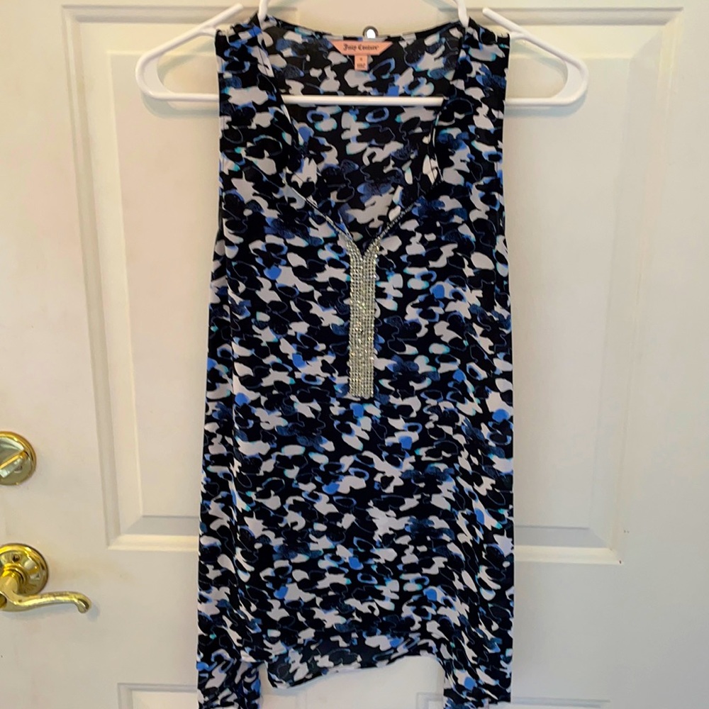 Size small Juicy top with jewel embellishments